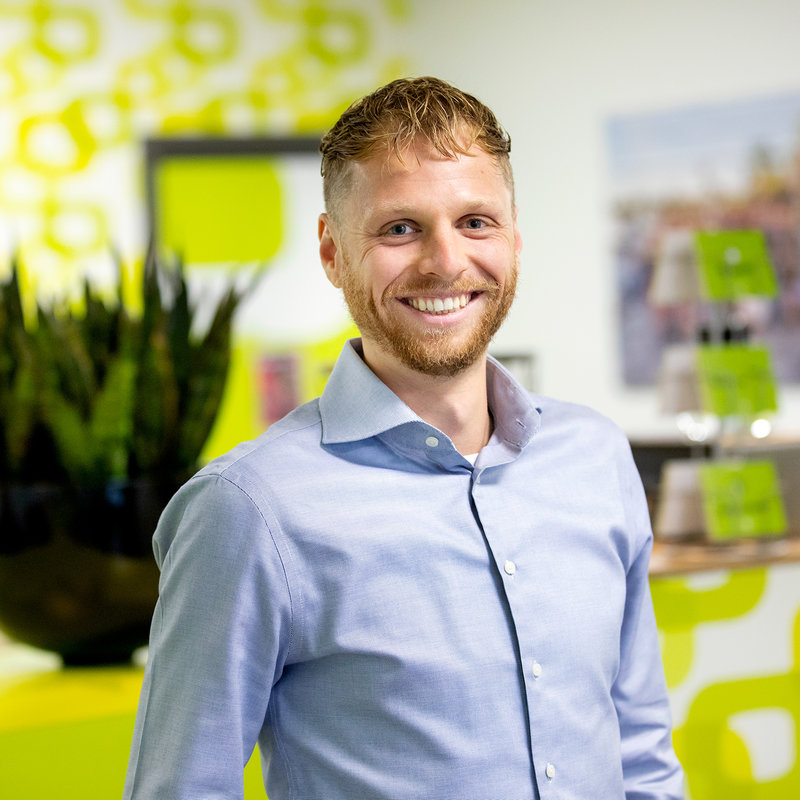 René Koene is implementatie specialist voor AGF software GreenCommerce